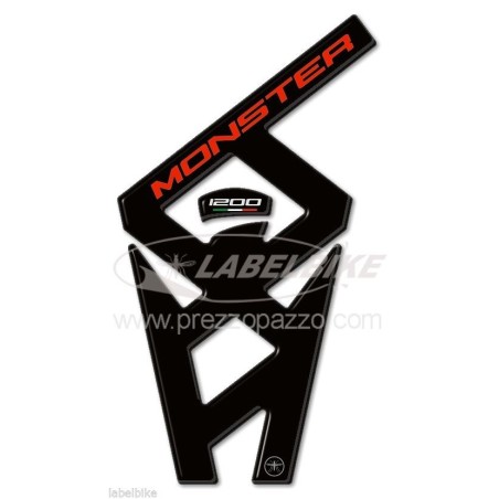 PARASERBATOIO PROTEZIONE SERBATOIO 3D compatibile per MOTO DUCATI MONSTER 1200